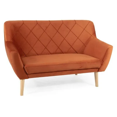 Sofa KIER 2 VELVET cinnamon